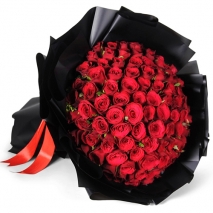 send 100 stems red roses in bouquet to philippines