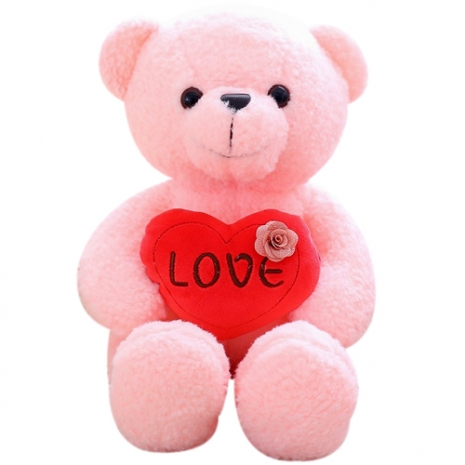 pink color love teddy bear to philippines