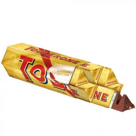 send toblerone gold 6 bar 100g each to philippines