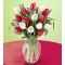 12 red and white tulips to philippines